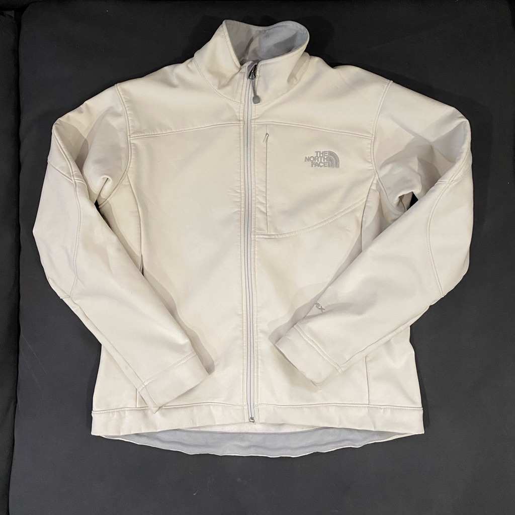 The North Face Apex Jacket Off-White Size Medium